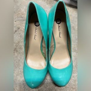 Michael Antonio heels-Teal